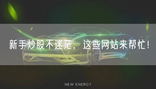 新手炒股不迷茫，这些网站来帮忙！